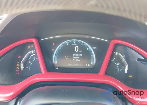 2016 Honda Civic Ex z USA, uszkodzony, nr VIN 2HGFC2F78GH519161